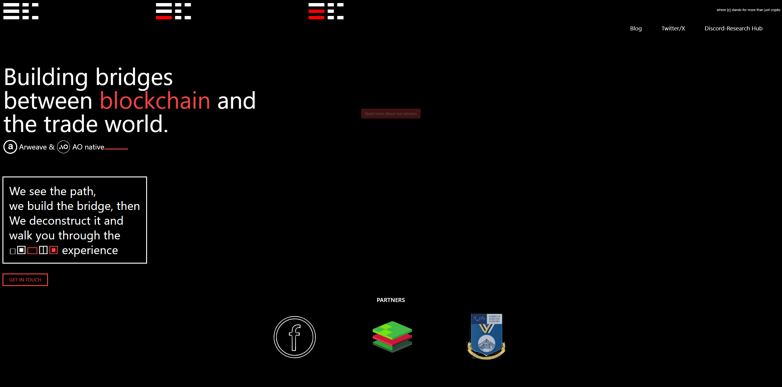 EntityC Landing Pages preview