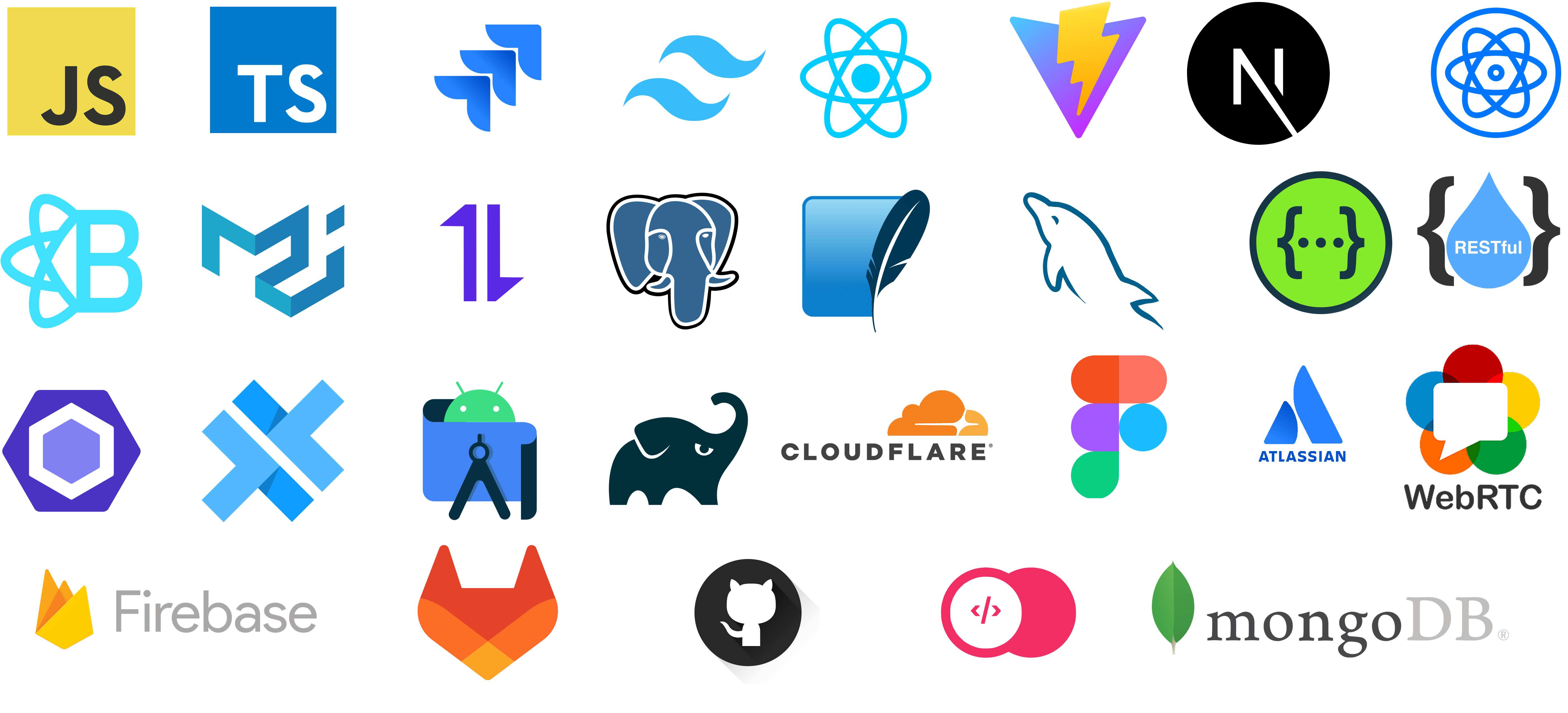 Tech stack illustration